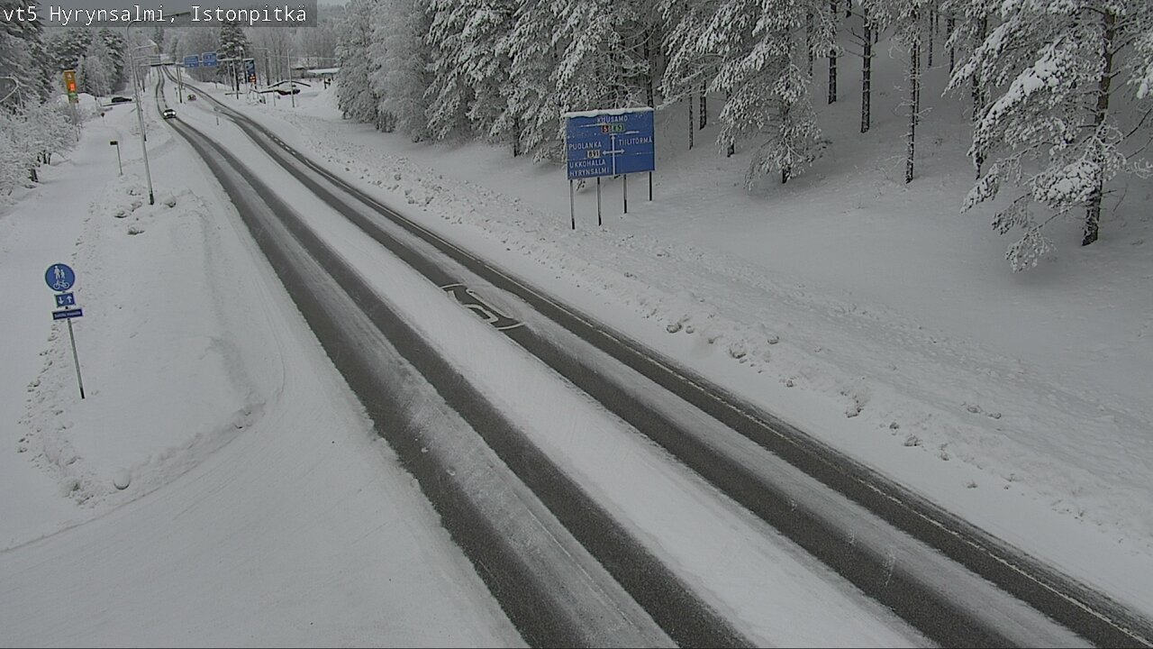 Kelikamerat Kuva Tie 5 Hyrynsalmi, Istonpitkä, Hyrynsalmi, Kainuu