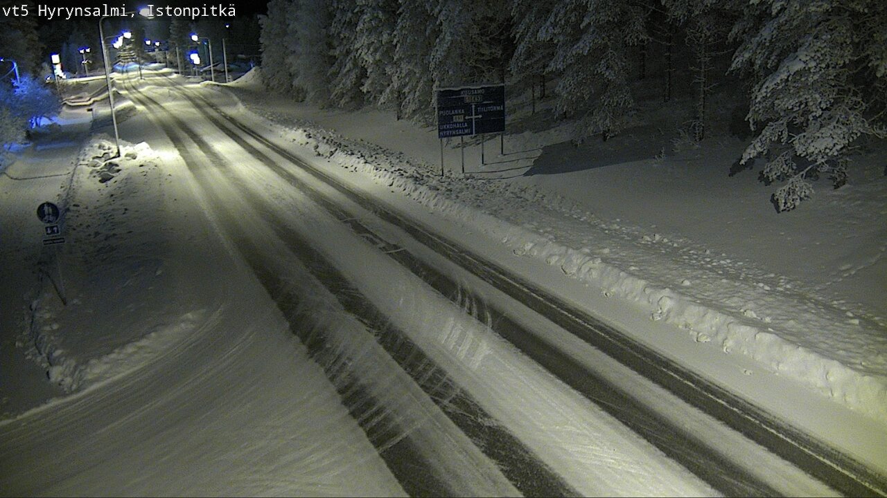 Kelikamerat Kuva Tie 5 Hyrynsalmi, Istonpitkä, Hyrynsalmi, Kainuu