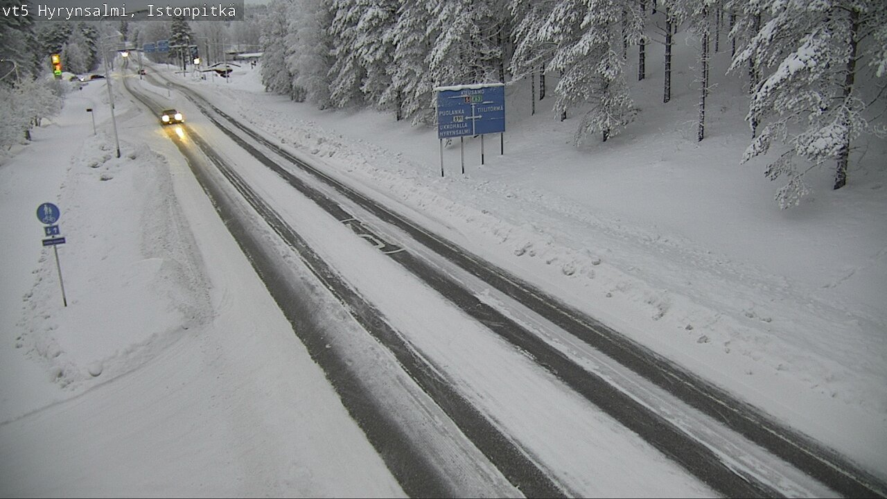 Kelikamerat Kuva Tie 5 Hyrynsalmi, Istonpitkä, Hyrynsalmi, Kainuu