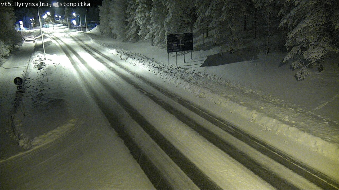 Kelikamerat Kuva Tie 5 Hyrynsalmi, Istonpitkä, Hyrynsalmi, Kainuu