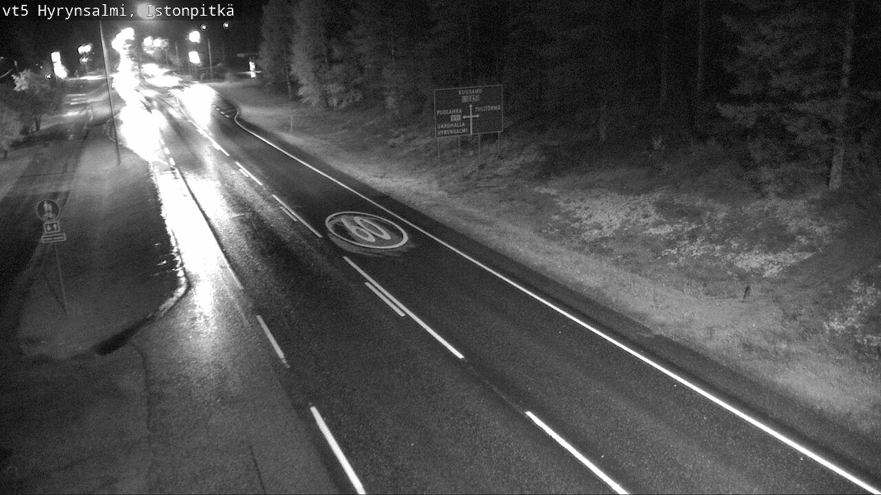 Kelikamerat Kuva Tie 5 Hyrynsalmi, Istonpitkä, Hyrynsalmi, Kainuu