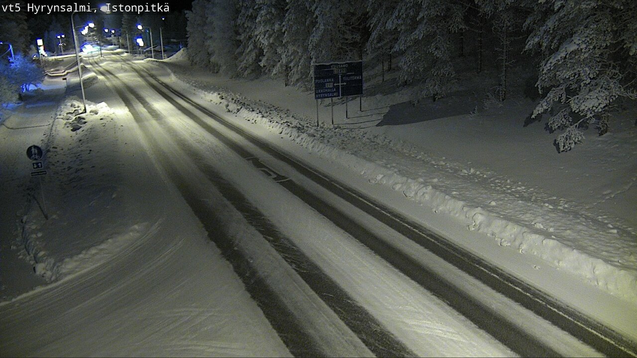 Kelikamerat Kuva Tie 5 Hyrynsalmi, Istonpitkä, Hyrynsalmi, Kainuu