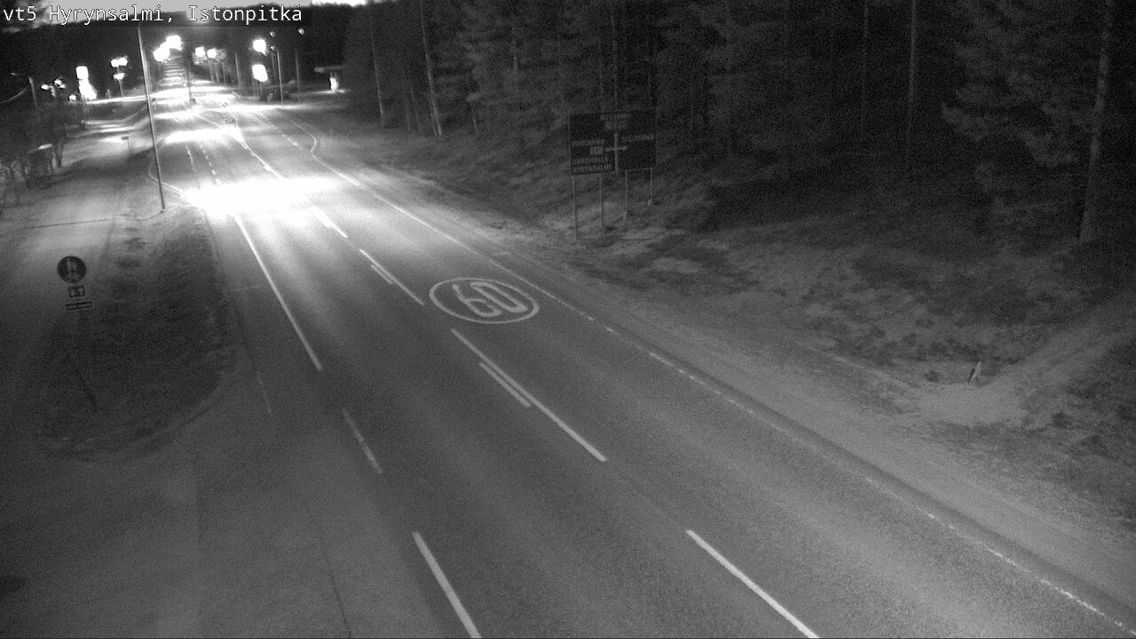 Kelikamerat Kuva Tie 5 Hyrynsalmi, Istonpitkä, Hyrynsalmi, Kainuu