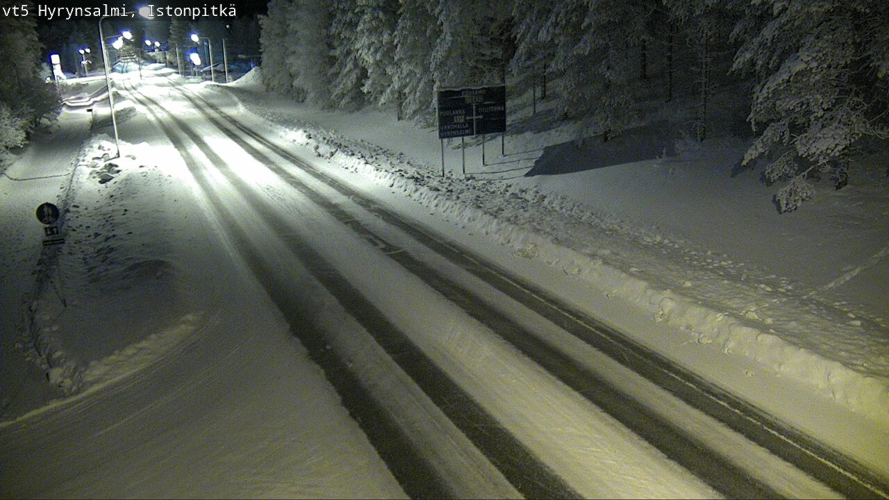 Kelikamerat Kuva Tie 5 Hyrynsalmi, Istonpitkä, Hyrynsalmi, Kainuu