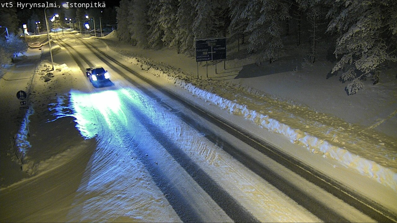 Kelikamerat Kuva Tie 5 Hyrynsalmi, Istonpitkä, Hyrynsalmi, Kainuu