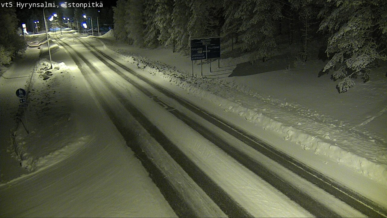 Kelikamerat Kuva Tie 5 Hyrynsalmi, Istonpitkä, Hyrynsalmi, Kainuu