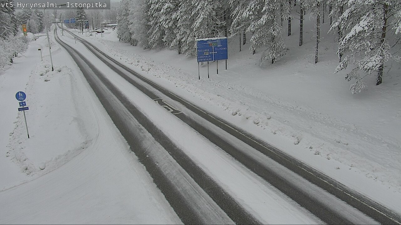 Kelikamerat Kuva Tie 5 Hyrynsalmi, Istonpitkä, Hyrynsalmi, Kainuu