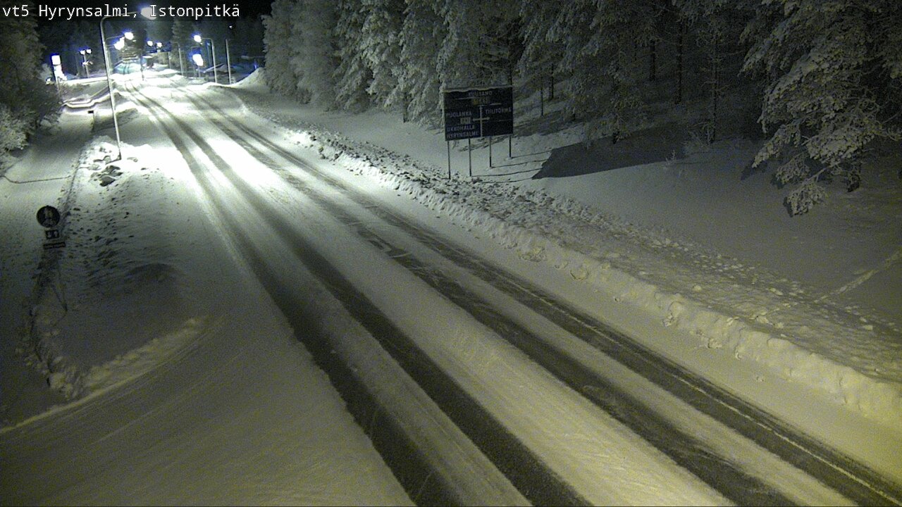 Kelikamerat Kuva Tie 5 Hyrynsalmi, Istonpitkä, Hyrynsalmi, Kainuu