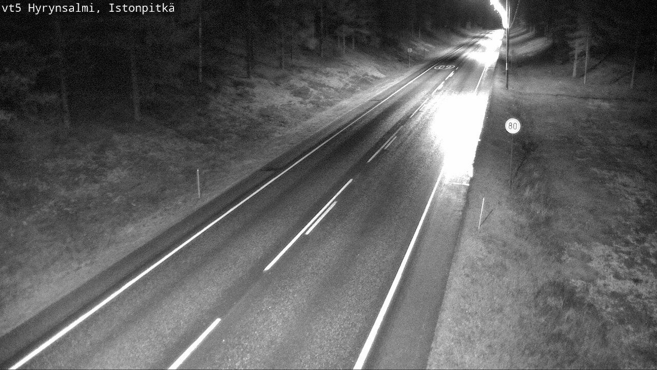 Kelikamerat Kuva Tie 5 Hyrynsalmi, Istonpitkä, Hyrynsalmi, Kainuu