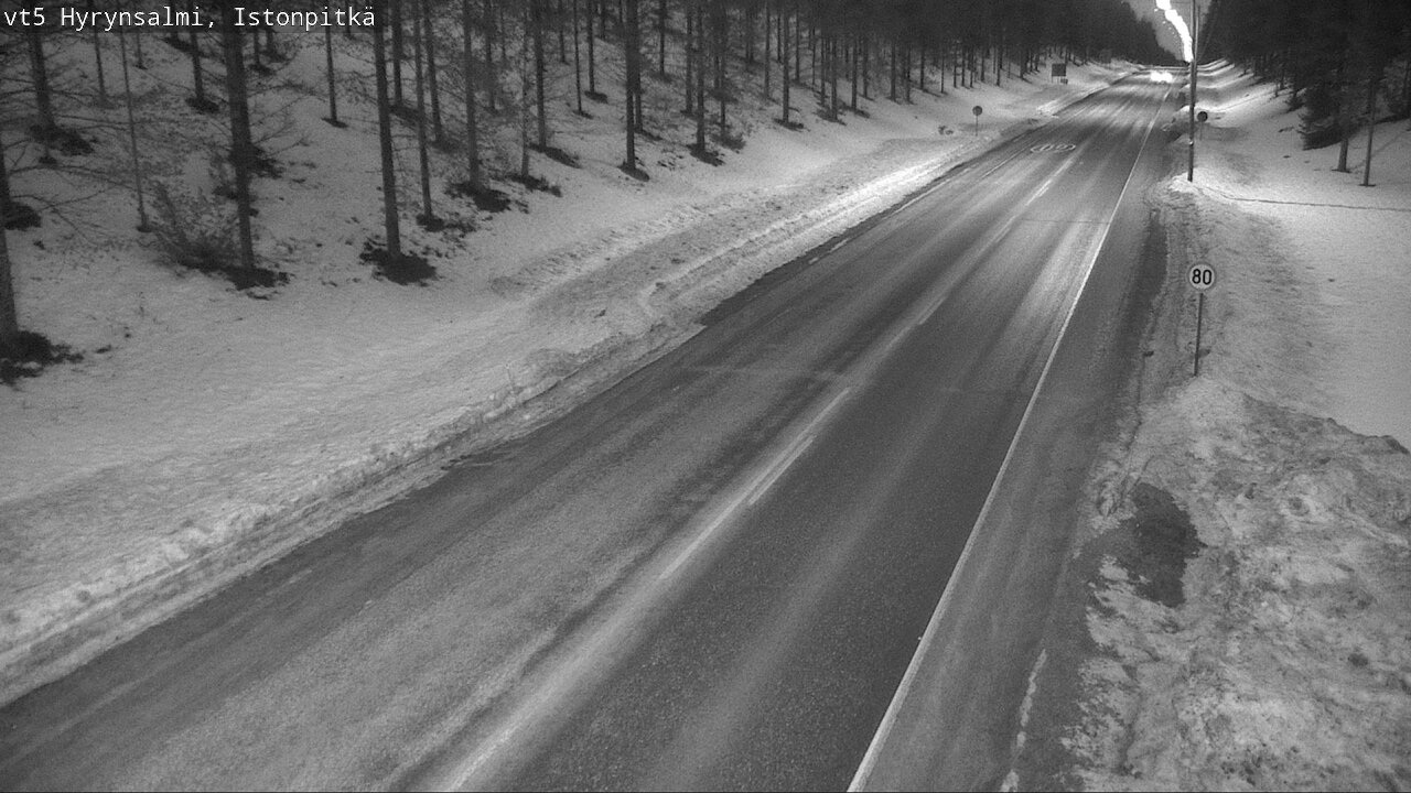 Kelikamerat Kuva Tie 5 Hyrynsalmi, Istonpitkä, Hyrynsalmi, Kainuu