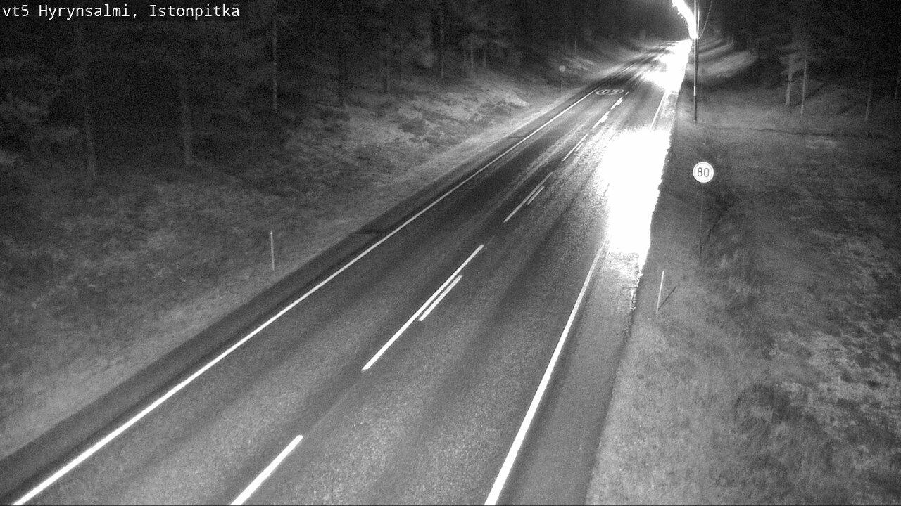 Kelikamerat Kuva Tie 5 Hyrynsalmi, Istonpitkä, Hyrynsalmi, Kainuu