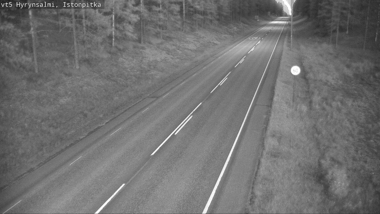 Kelikamerat Kuva Tie 5 Hyrynsalmi, Istonpitkä, Hyrynsalmi, Kainuu