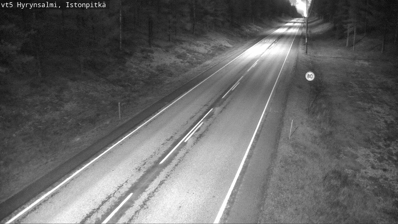 Kelikamerat Kuva Tie 5 Hyrynsalmi, Istonpitkä, Hyrynsalmi, Kainuu