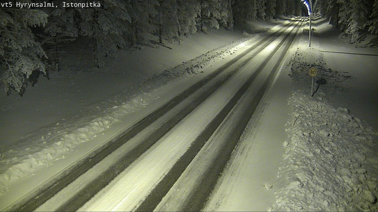 Kelikamerat Kuva Tie 5 Hyrynsalmi, Istonpitkä, Hyrynsalmi, Kainuu