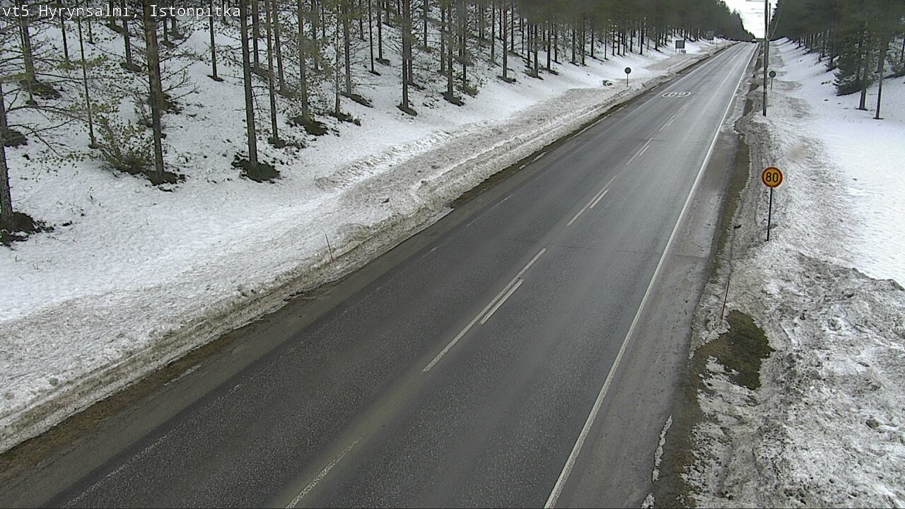 Kelikamerat Kuva Tie 5 Hyrynsalmi, Istonpitkä, Hyrynsalmi, Kainuu