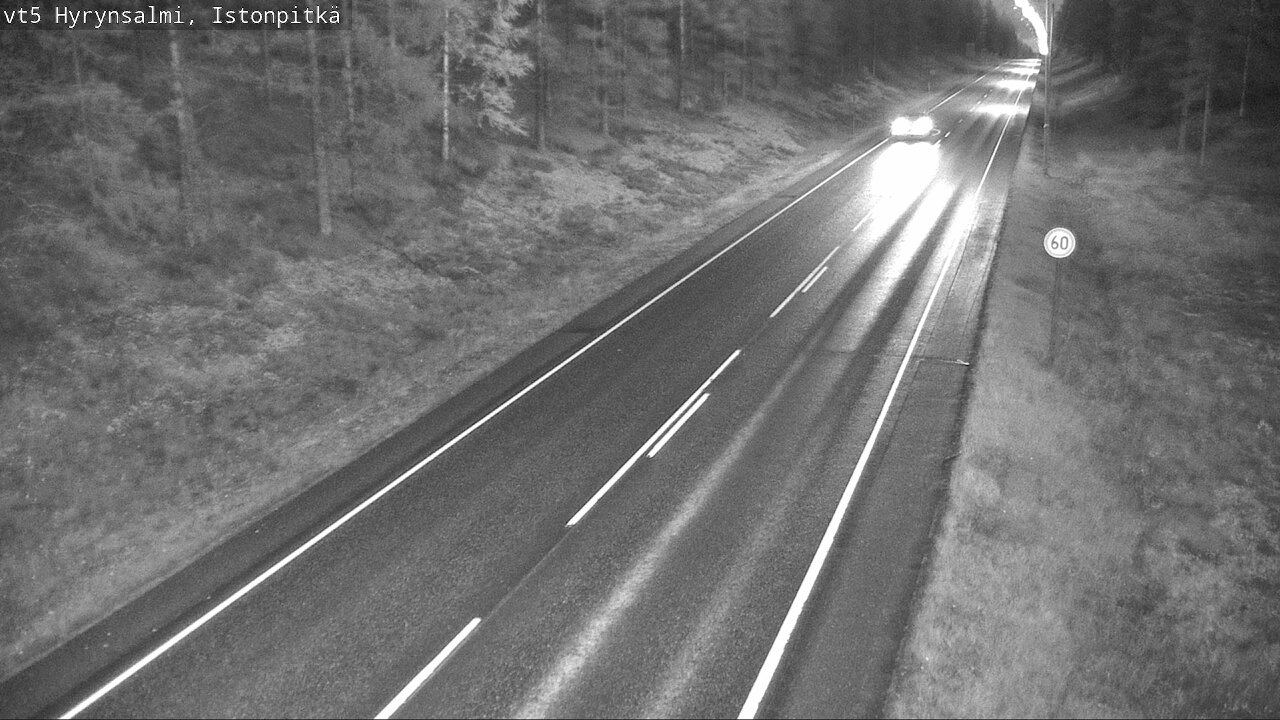 Kelikamerat Kuva Tie 5 Hyrynsalmi, Istonpitkä, Hyrynsalmi, Kainuu