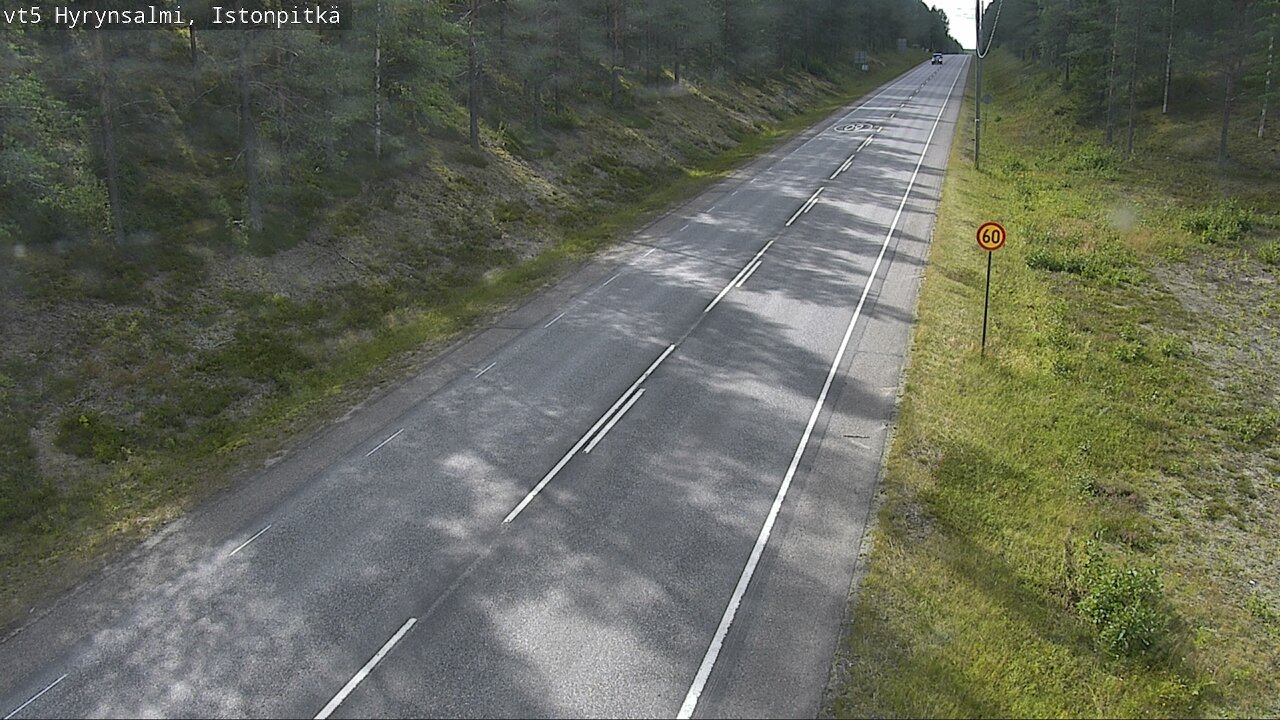 Kelikamerat Kuva Tie 5 Hyrynsalmi, Istonpitkä, Hyrynsalmi, Kainuu