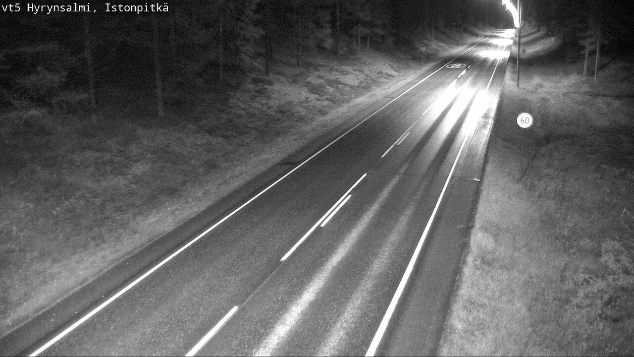 Kelikamerat Kuva Tie 5 Hyrynsalmi, Istonpitkä, Hyrynsalmi, Kainuu