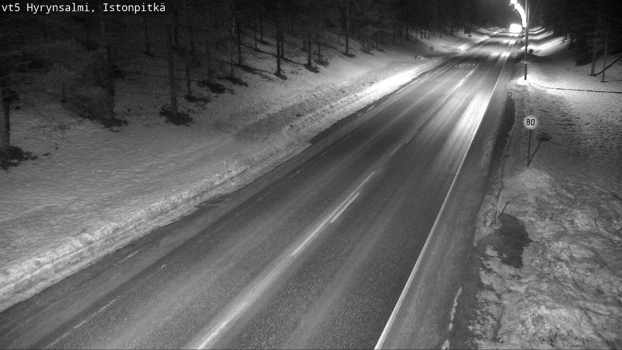 Kelikamerat Kuva Tie 5 Hyrynsalmi, Istonpitkä, Hyrynsalmi, Kainuu