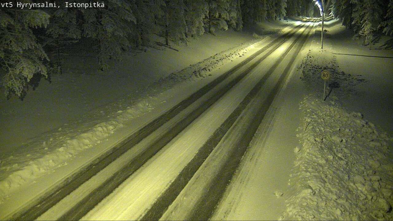 Kelikamerat Kuva Tie 5 Hyrynsalmi, Istonpitkä, Hyrynsalmi, Kainuu