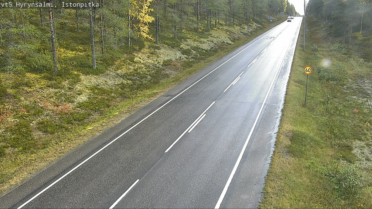 Kelikamerat Kuva Tie 5 Hyrynsalmi, Istonpitkä, Hyrynsalmi, Kainuu