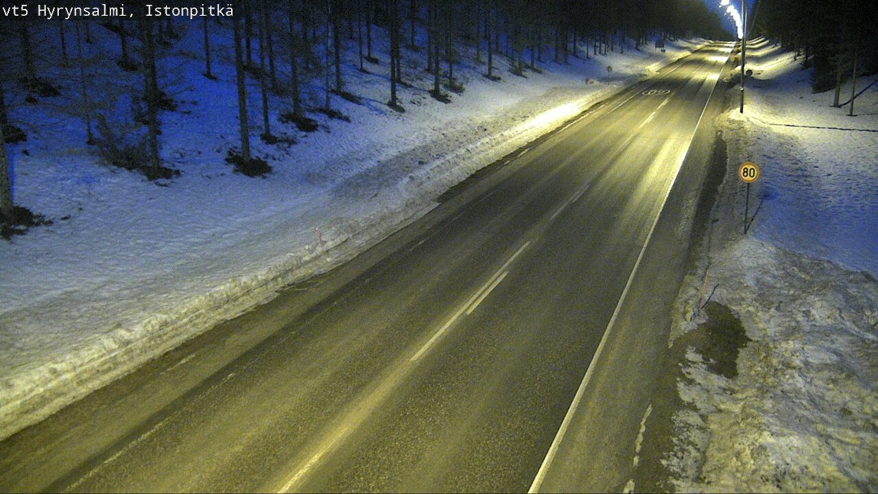 Kelikamerat Kuva Tie 5 Hyrynsalmi, Istonpitkä, Hyrynsalmi, Kainuu