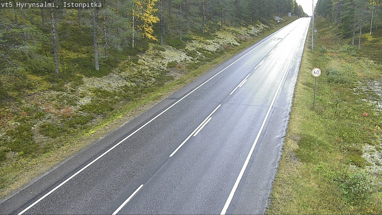 Kelikamerat Kuva Tie 5 Hyrynsalmi, Istonpitkä, Hyrynsalmi, Kainuu