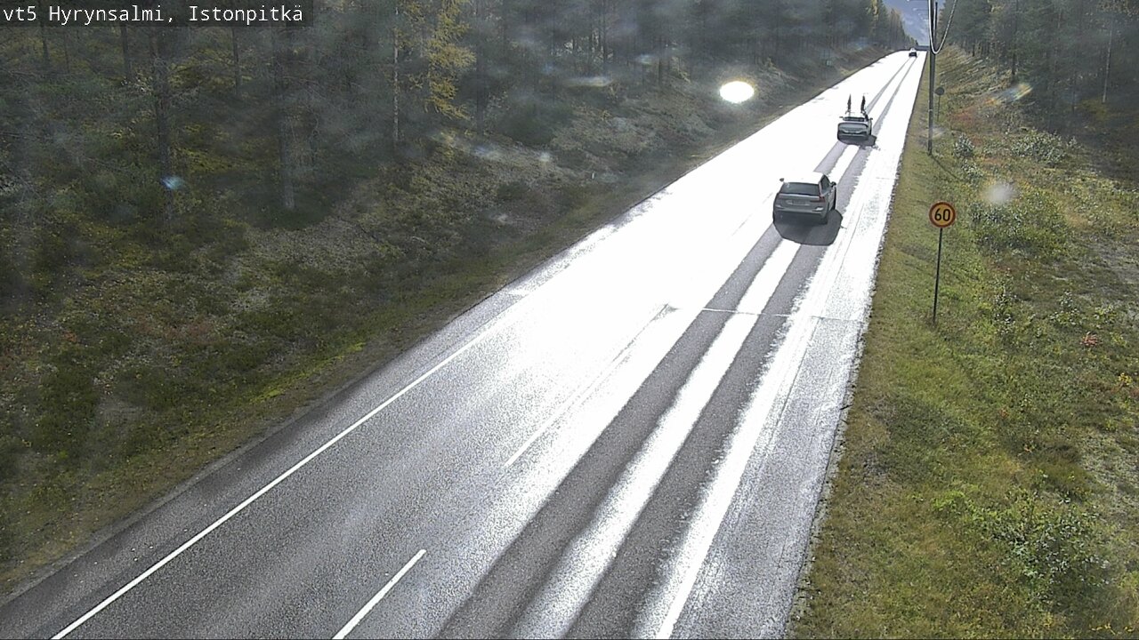 Kelikamerat Kuva Tie 5 Hyrynsalmi, Istonpitkä, Hyrynsalmi, Kainuu