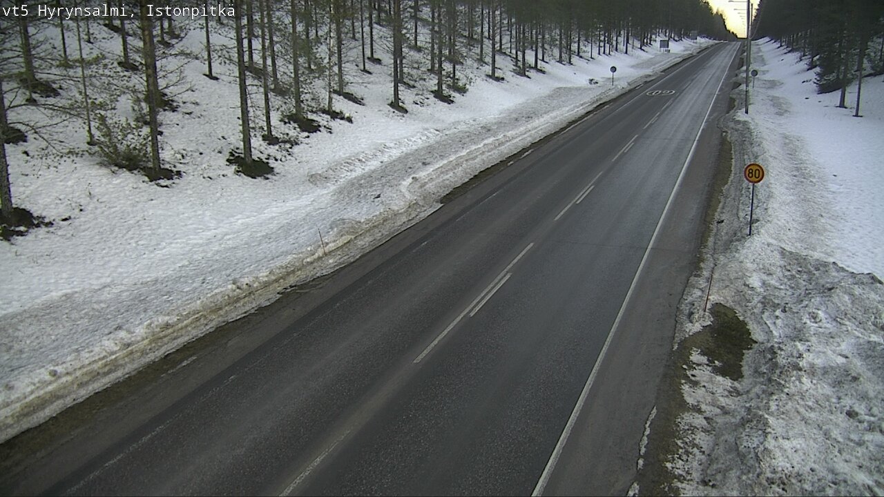 Kelikamerat Kuva Tie 5 Hyrynsalmi, Istonpitkä, Hyrynsalmi, Kainuu