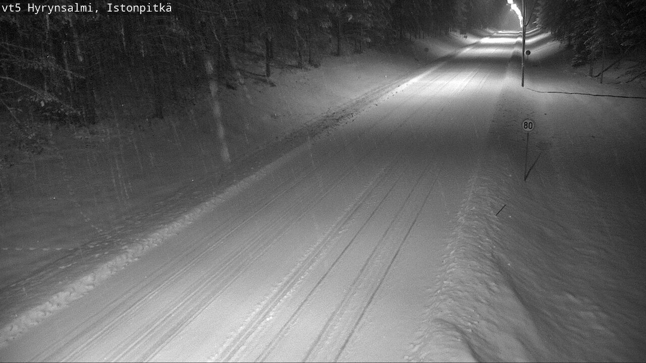 Kelikamerat Kuva Tie 5 Hyrynsalmi, Istonpitkä, Hyrynsalmi, Kainuu