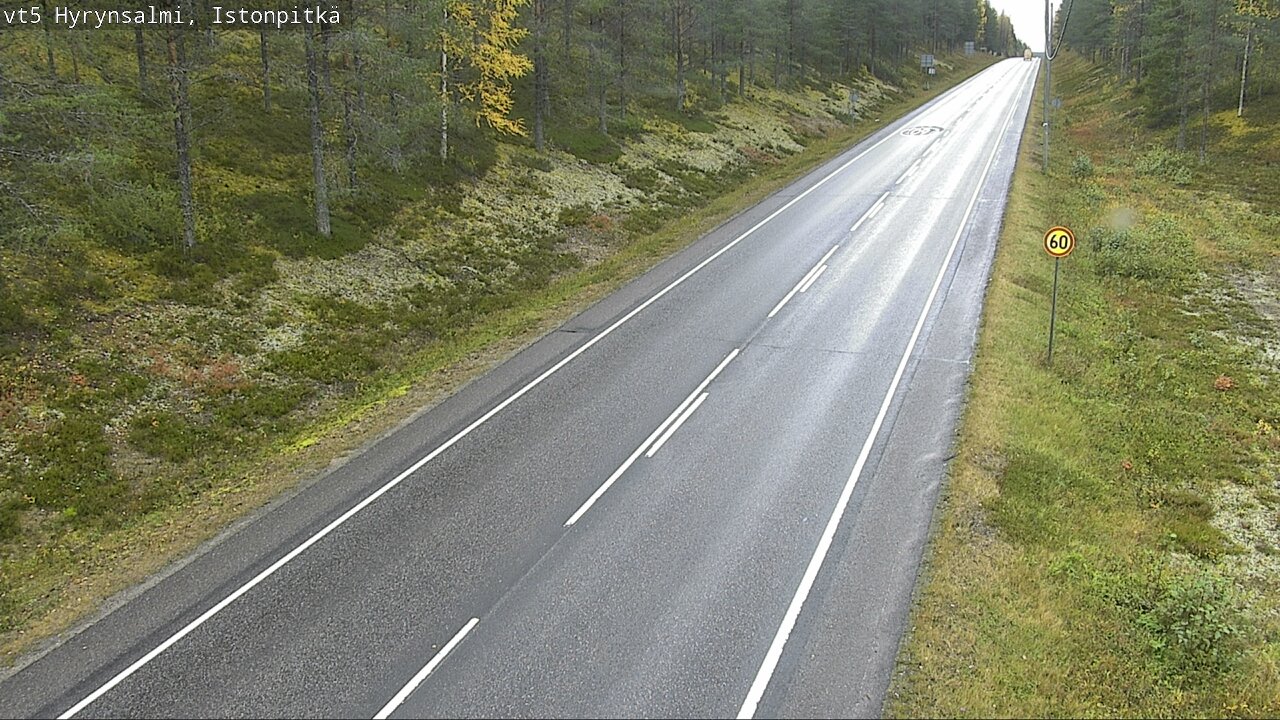 Kelikamerat Kuva Tie 5 Hyrynsalmi, Istonpitkä, Hyrynsalmi, Kainuu
