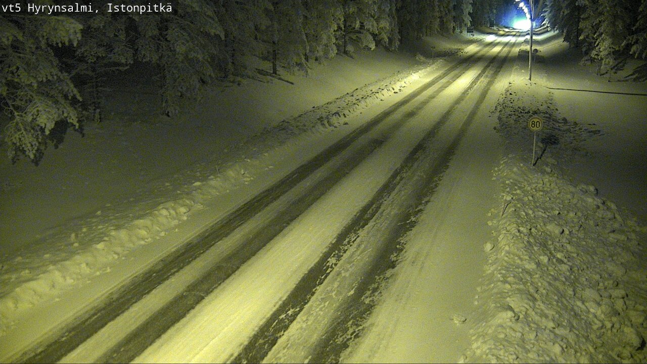 Kelikamerat Kuva Tie 5 Hyrynsalmi, Istonpitkä, Hyrynsalmi, Kainuu
