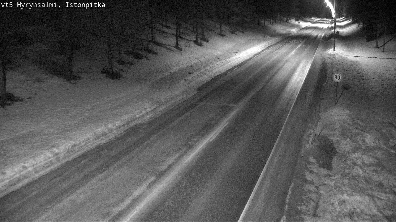 Kelikamerat Kuva Tie 5 Hyrynsalmi, Istonpitkä, Hyrynsalmi, Kainuu