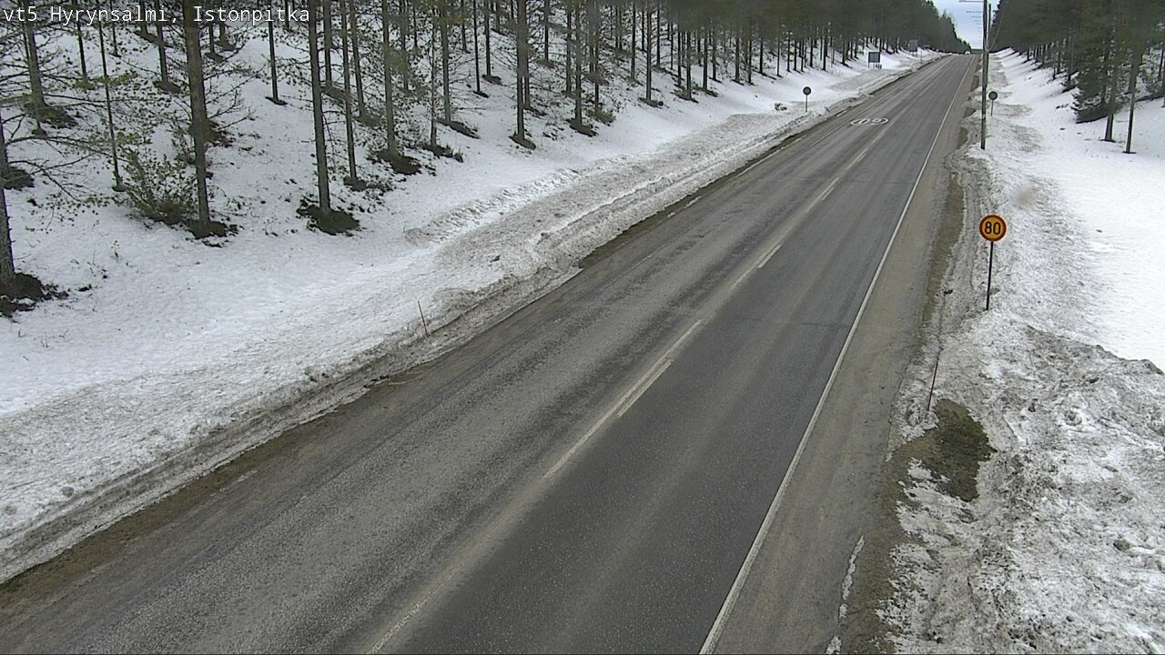 Kelikamerat Kuva Tie 5 Hyrynsalmi, Istonpitkä, Hyrynsalmi, Kainuu