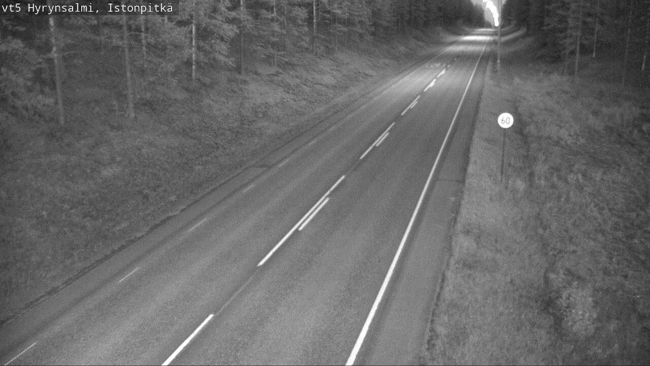 Kelikamerat Kuva Tie 5 Hyrynsalmi, Istonpitkä, Hyrynsalmi, Kainuu