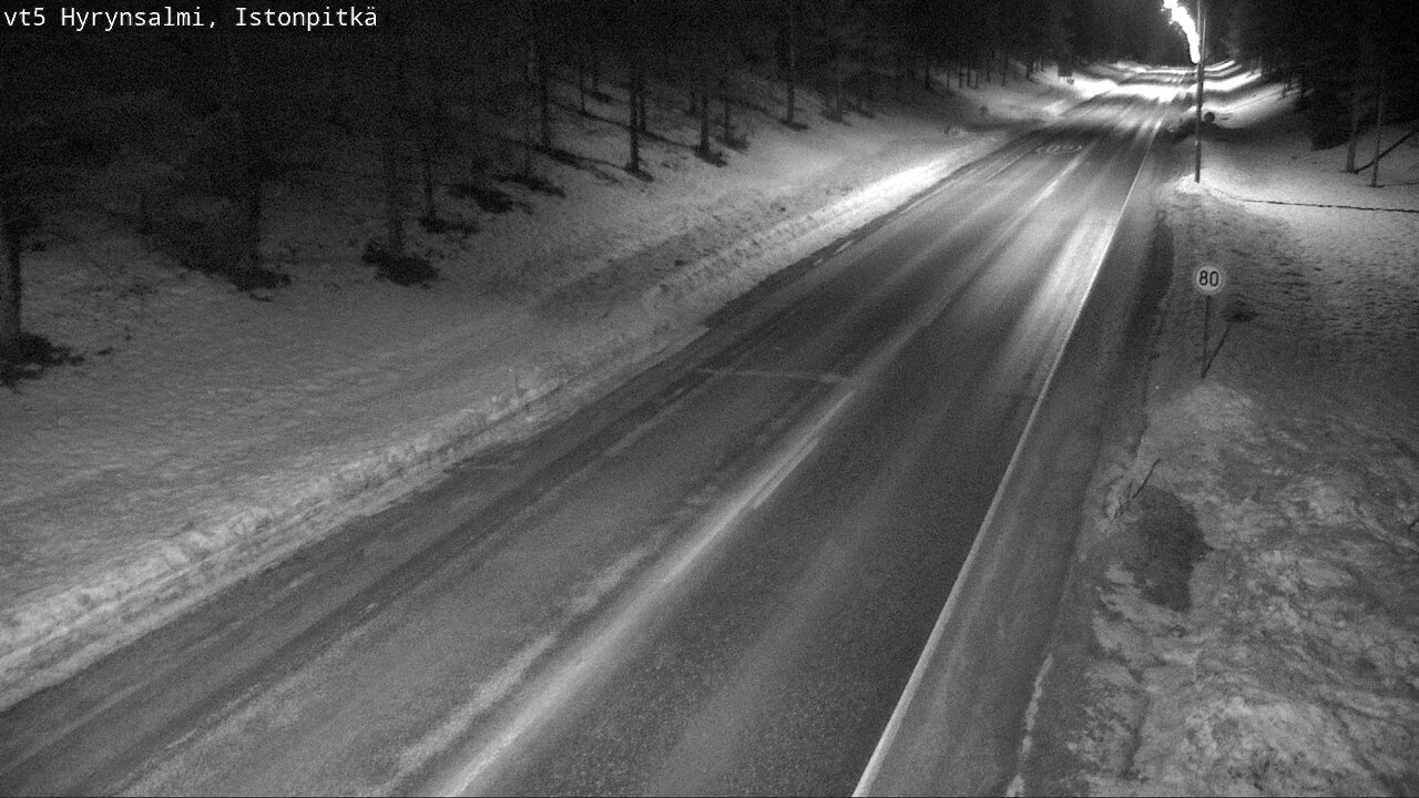 Kelikamerat Kuva Tie 5 Hyrynsalmi, Istonpitkä, Hyrynsalmi, Kainuu