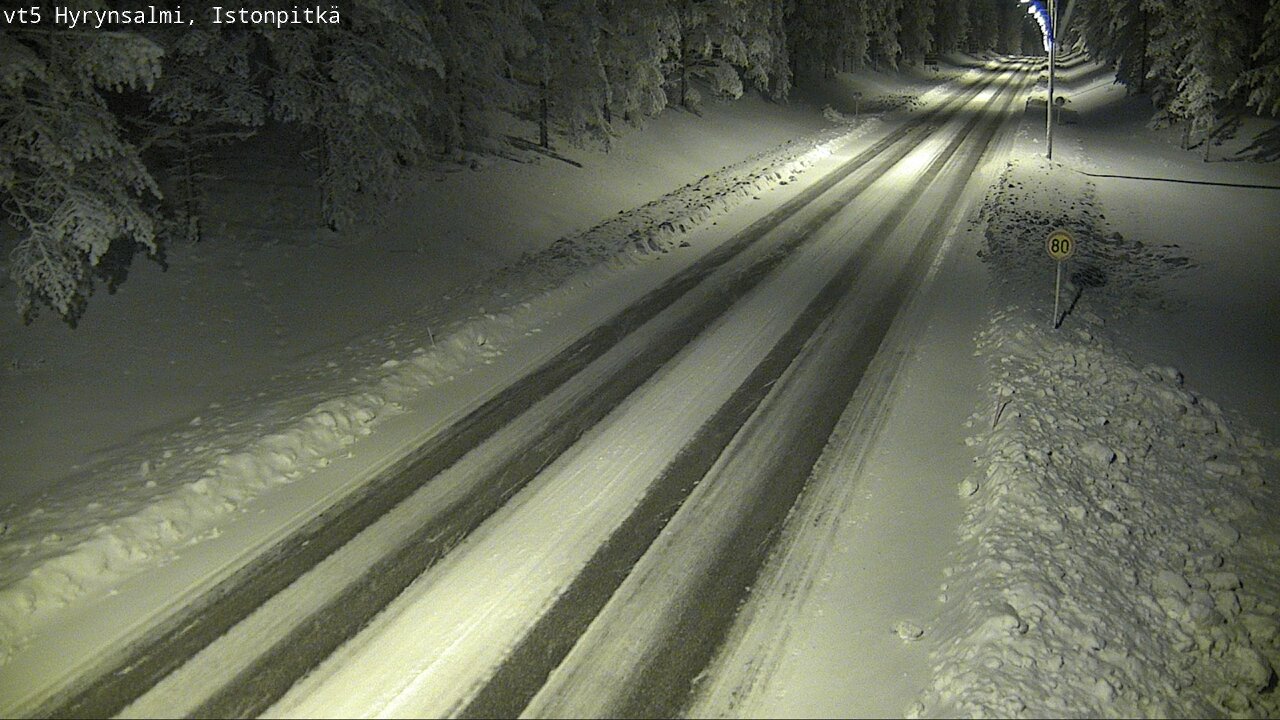 Kelikamerat Kuva Tie 5 Hyrynsalmi, Istonpitkä, Hyrynsalmi, Kainuu