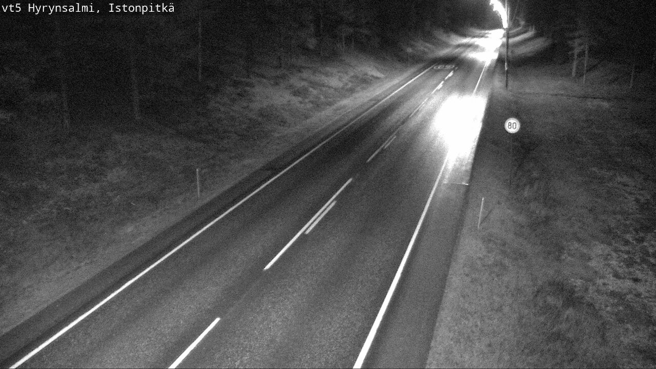 Kelikamerat Kuva Tie 5 Hyrynsalmi, Istonpitkä, Hyrynsalmi, Kainuu