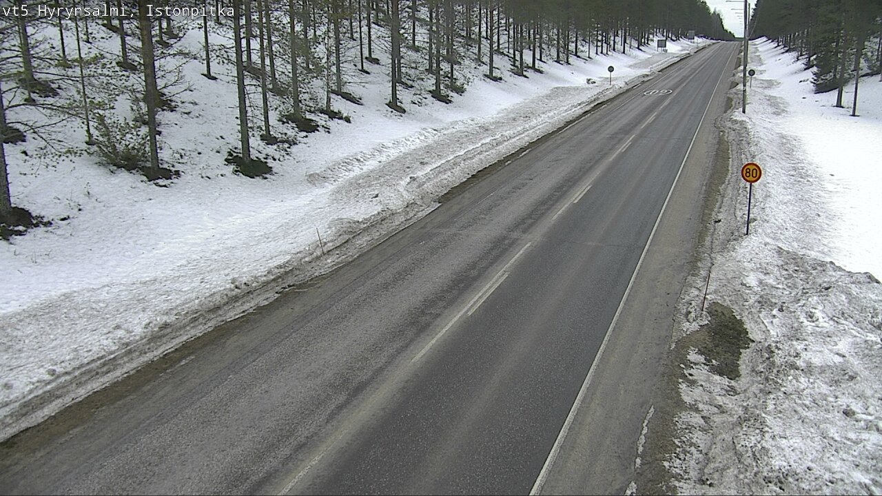 Kelikamerat Kuva Tie 5 Hyrynsalmi, Istonpitkä, Hyrynsalmi, Kainuu
