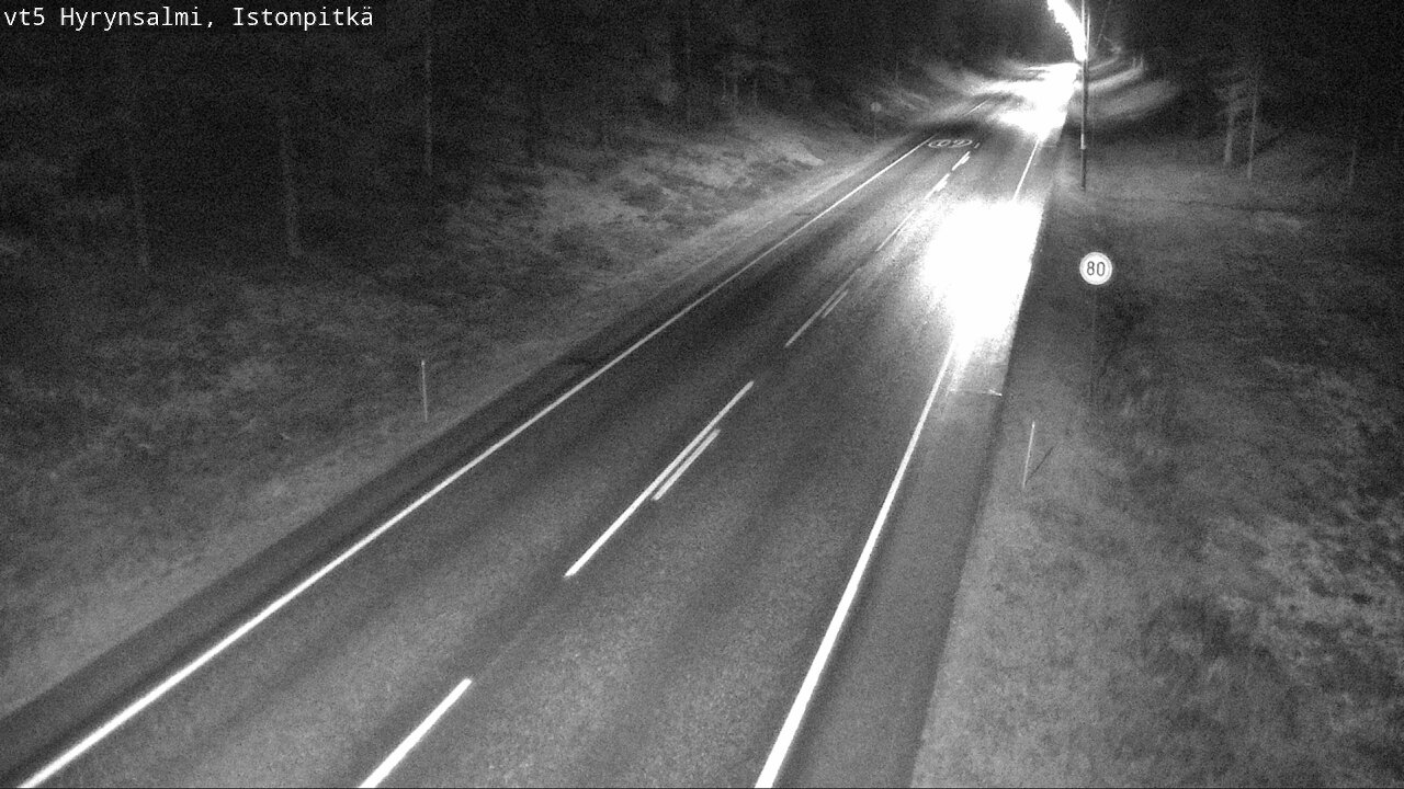 Kelikamerat Kuva Tie 5 Hyrynsalmi, Istonpitkä, Hyrynsalmi, Kainuu