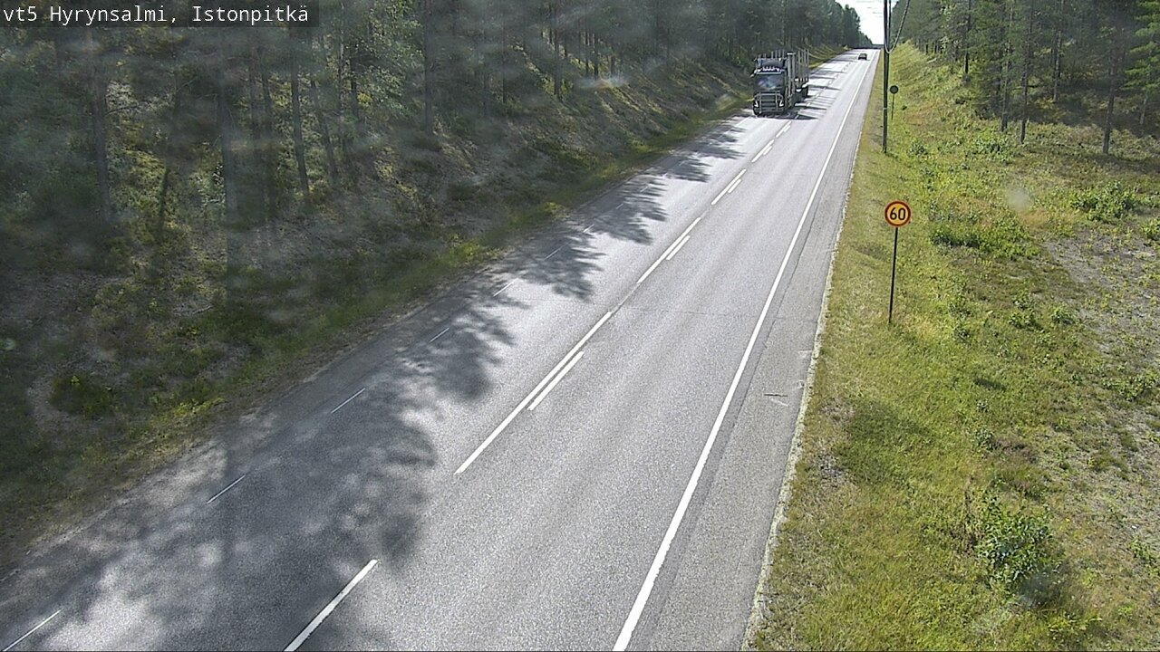 Kelikamerat Kuva Tie 5 Hyrynsalmi, Istonpitkä, Hyrynsalmi, Kainuu