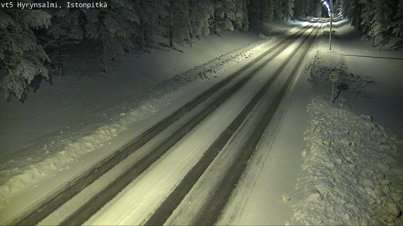 Kelikamerat Kuva Tie 5 Hyrynsalmi, Istonpitkä, Hyrynsalmi, Kainuu