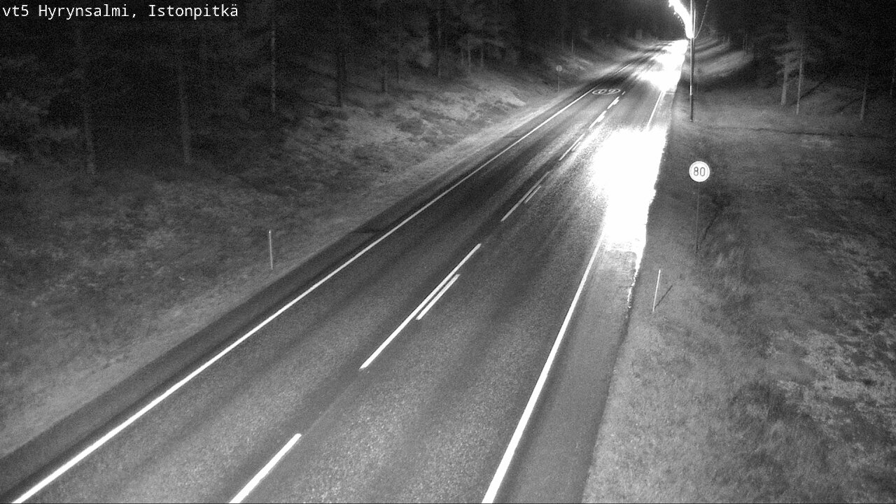 Kelikamerat Kuva Tie 5 Hyrynsalmi, Istonpitkä, Hyrynsalmi, Kainuu