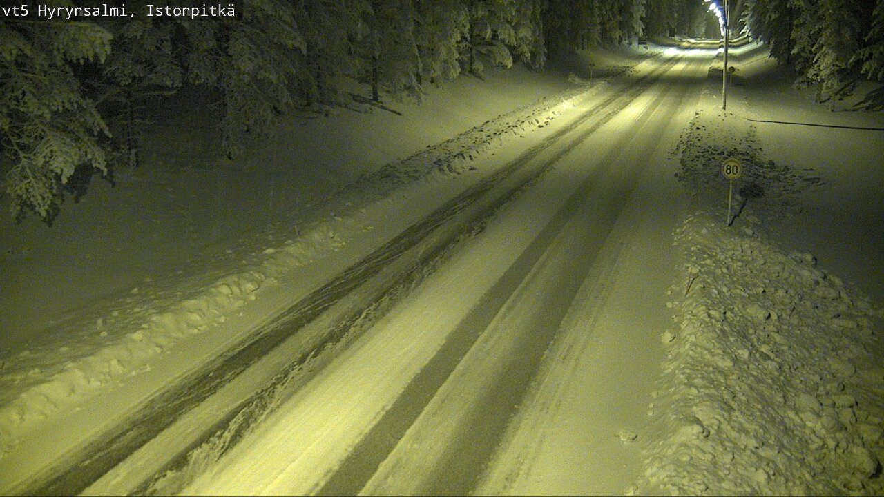 Kelikamerat Kuva Tie 5 Hyrynsalmi, Istonpitkä, Hyrynsalmi, Kainuu