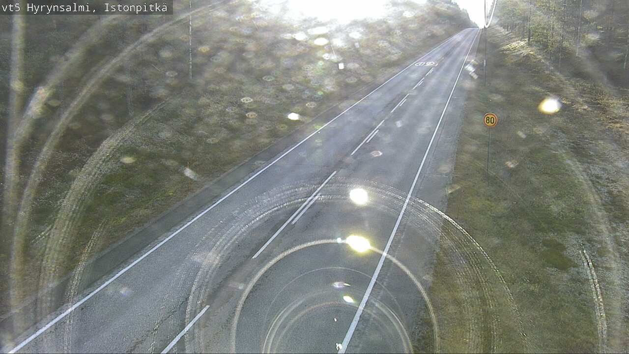 Kelikamerat Kuva Tie 5 Hyrynsalmi, Istonpitkä, Hyrynsalmi, Kainuu