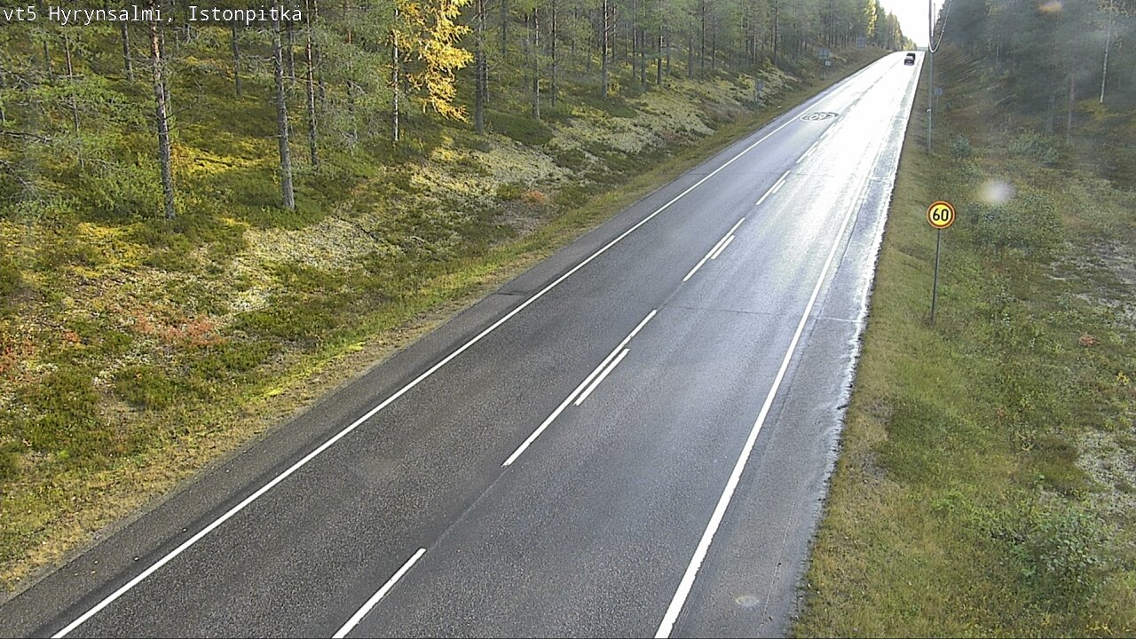 Kelikamerat Kuva Tie 5 Hyrynsalmi, Istonpitkä, Hyrynsalmi, Kainuu