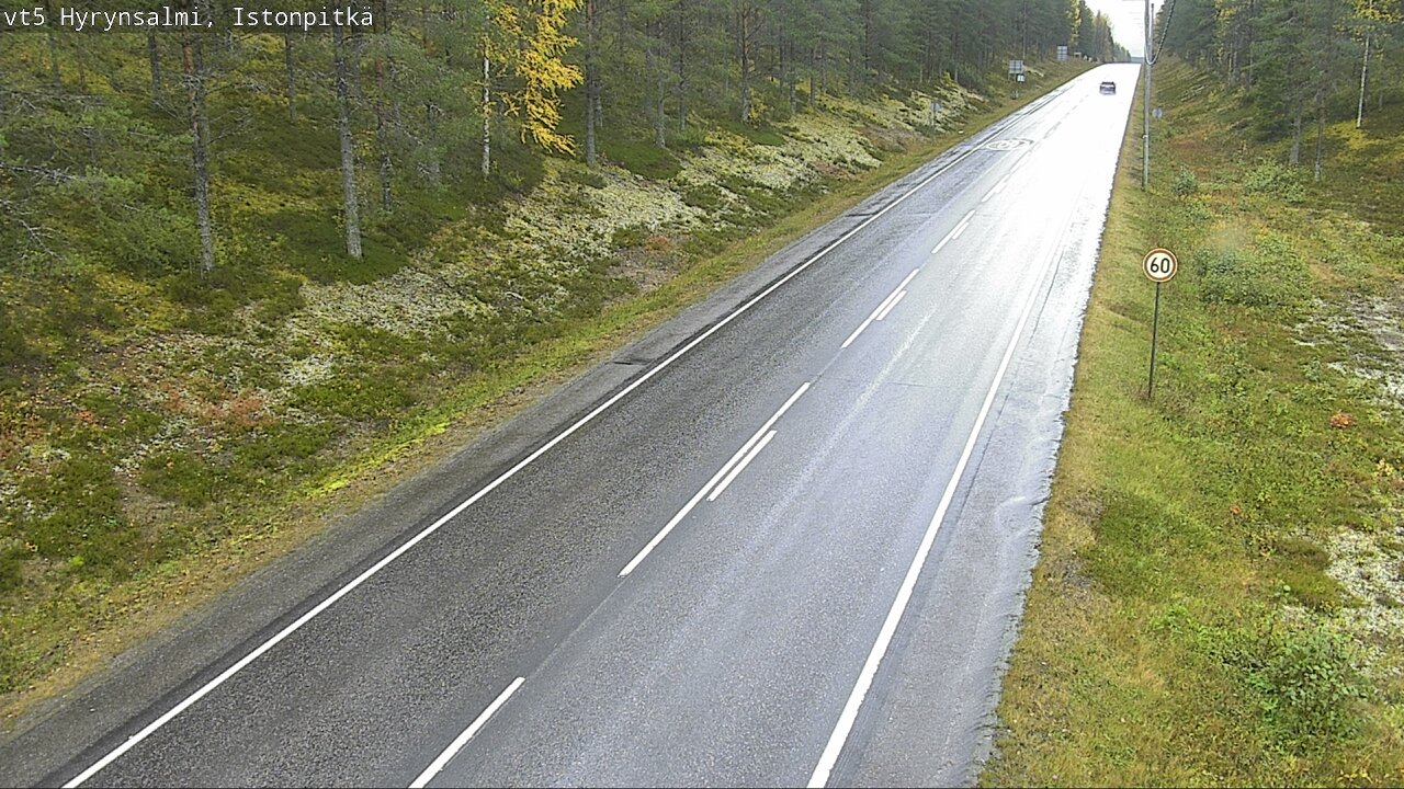 Kelikamerat Kuva Tie 5 Hyrynsalmi, Istonpitkä, Hyrynsalmi, Kainuu