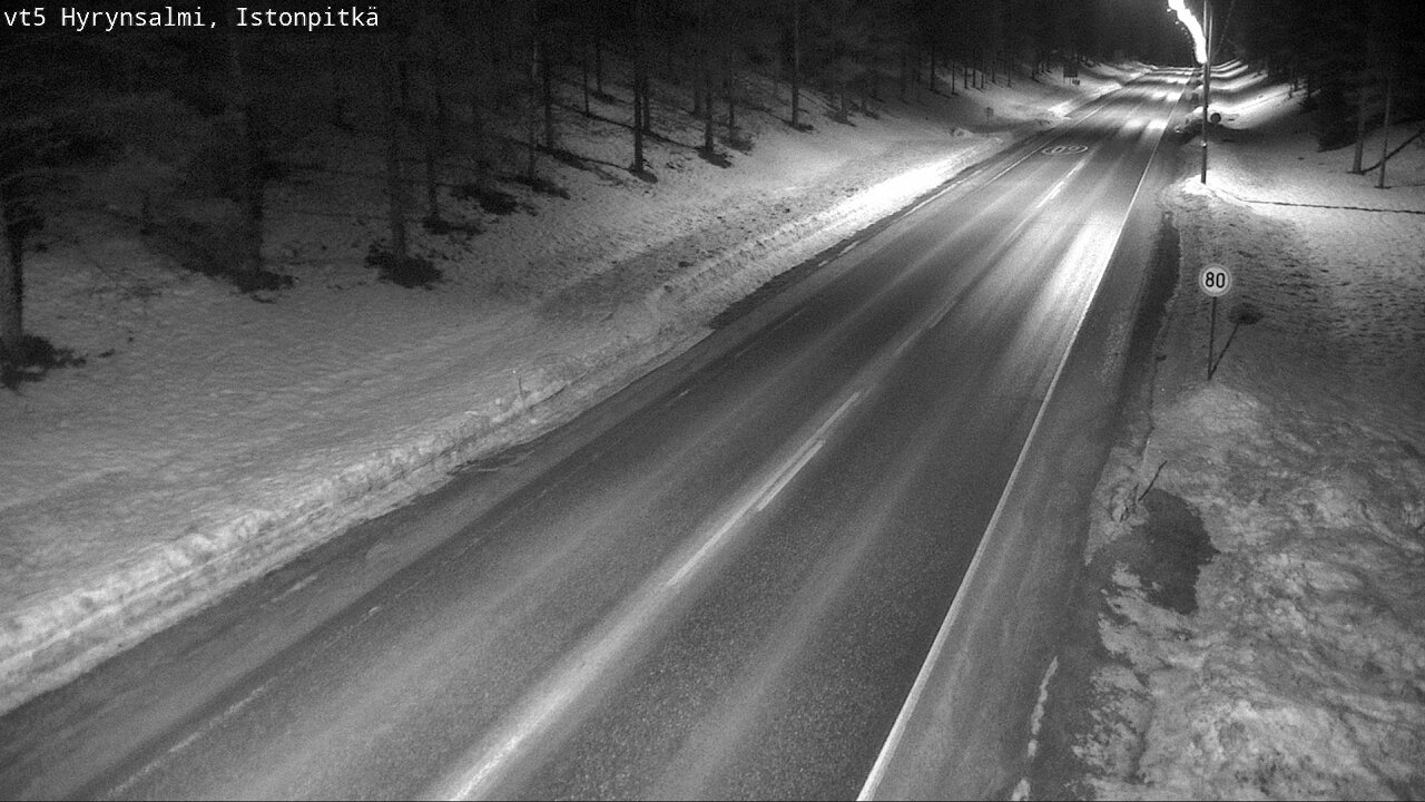 Kelikamerat Kuva Tie 5 Hyrynsalmi, Istonpitkä, Hyrynsalmi, Kainuu