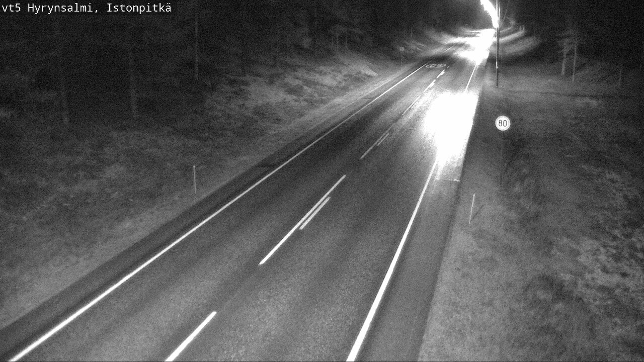 Kelikamerat Kuva Tie 5 Hyrynsalmi, Istonpitkä, Hyrynsalmi, Kainuu