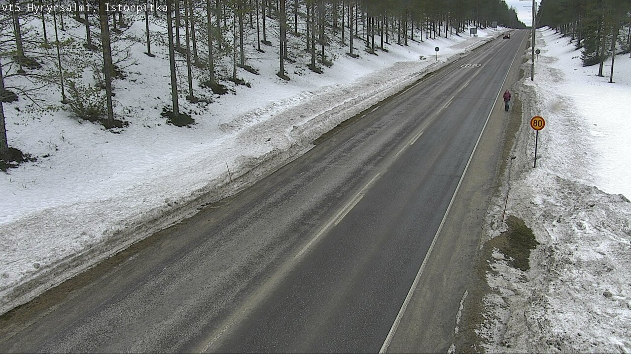 Kelikamerat Kuva Tie 5 Hyrynsalmi, Istonpitkä, Hyrynsalmi, Kainuu